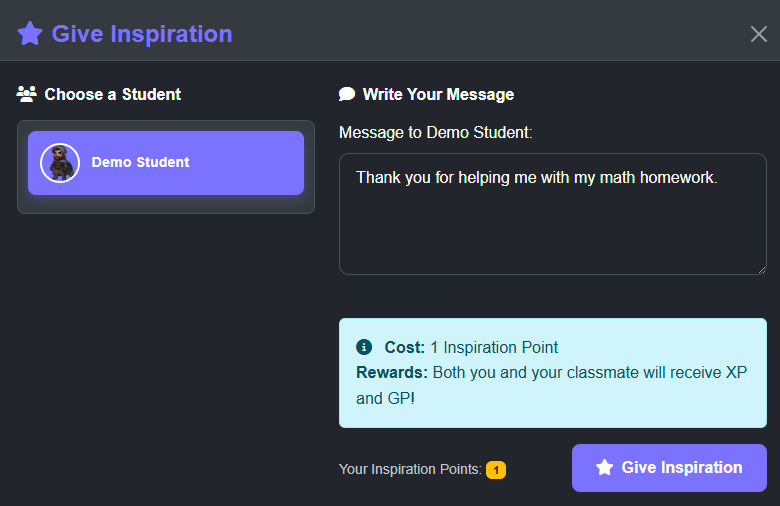 Inspiration Points